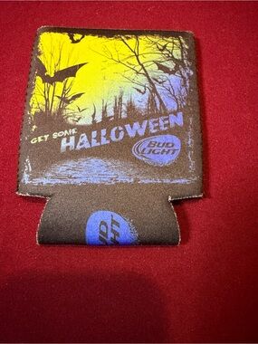 Vintage 2013 Bud Light Halloween Koozie Can Bottle Cooler Get Some Halloween